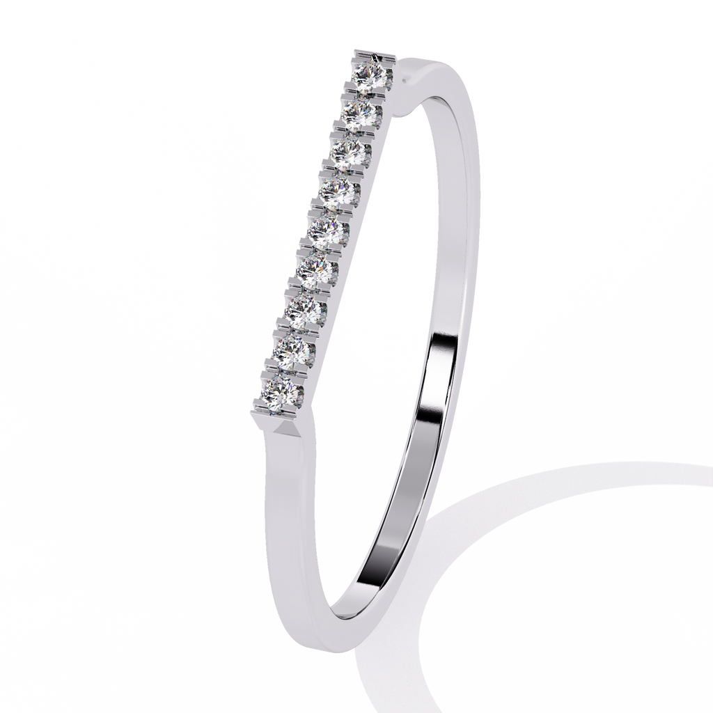 Lab Grown Diamond Bar Band