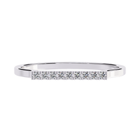 Lab Grown Diamond Bar Band
