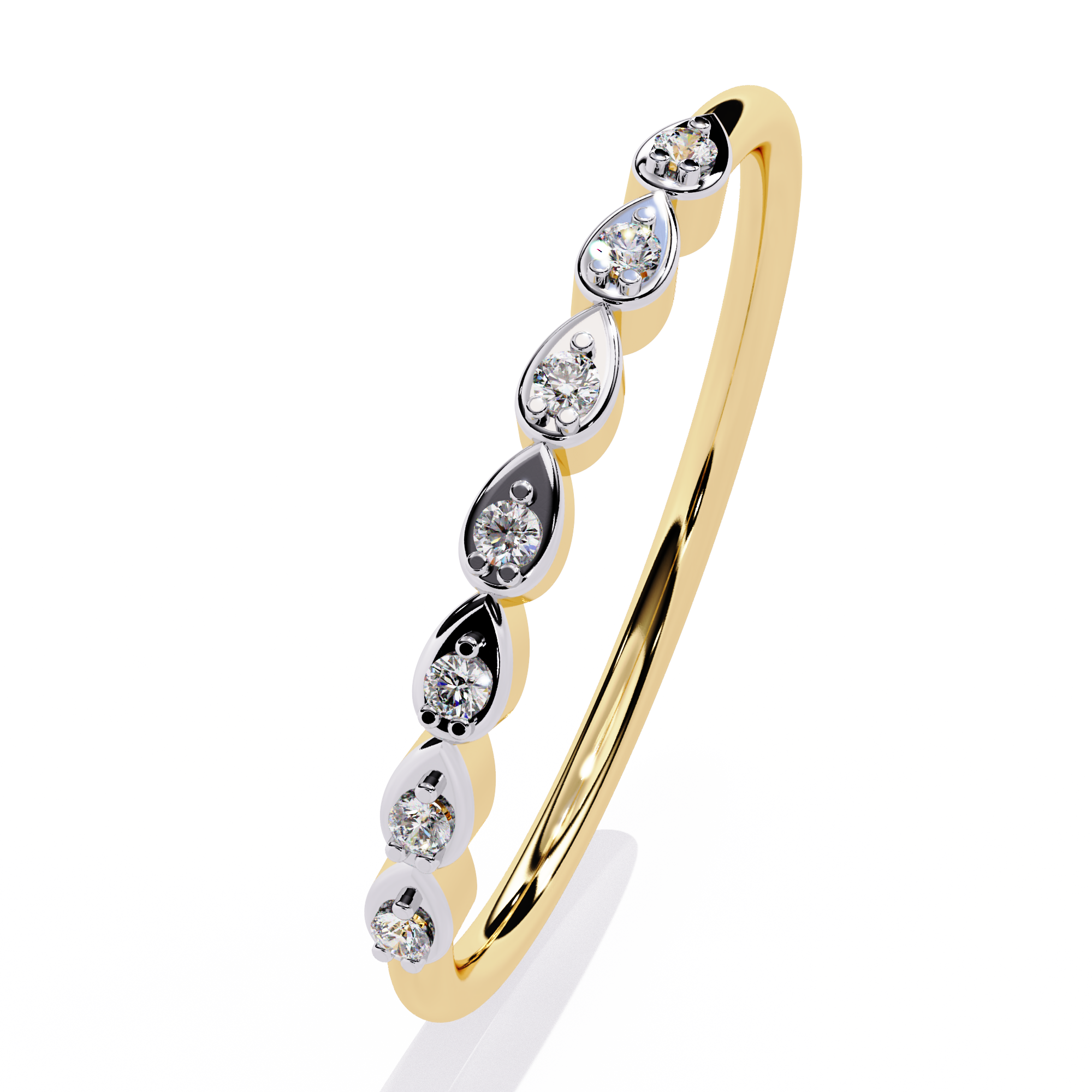 Marquise-Inspired Lab Grown Diamond Band