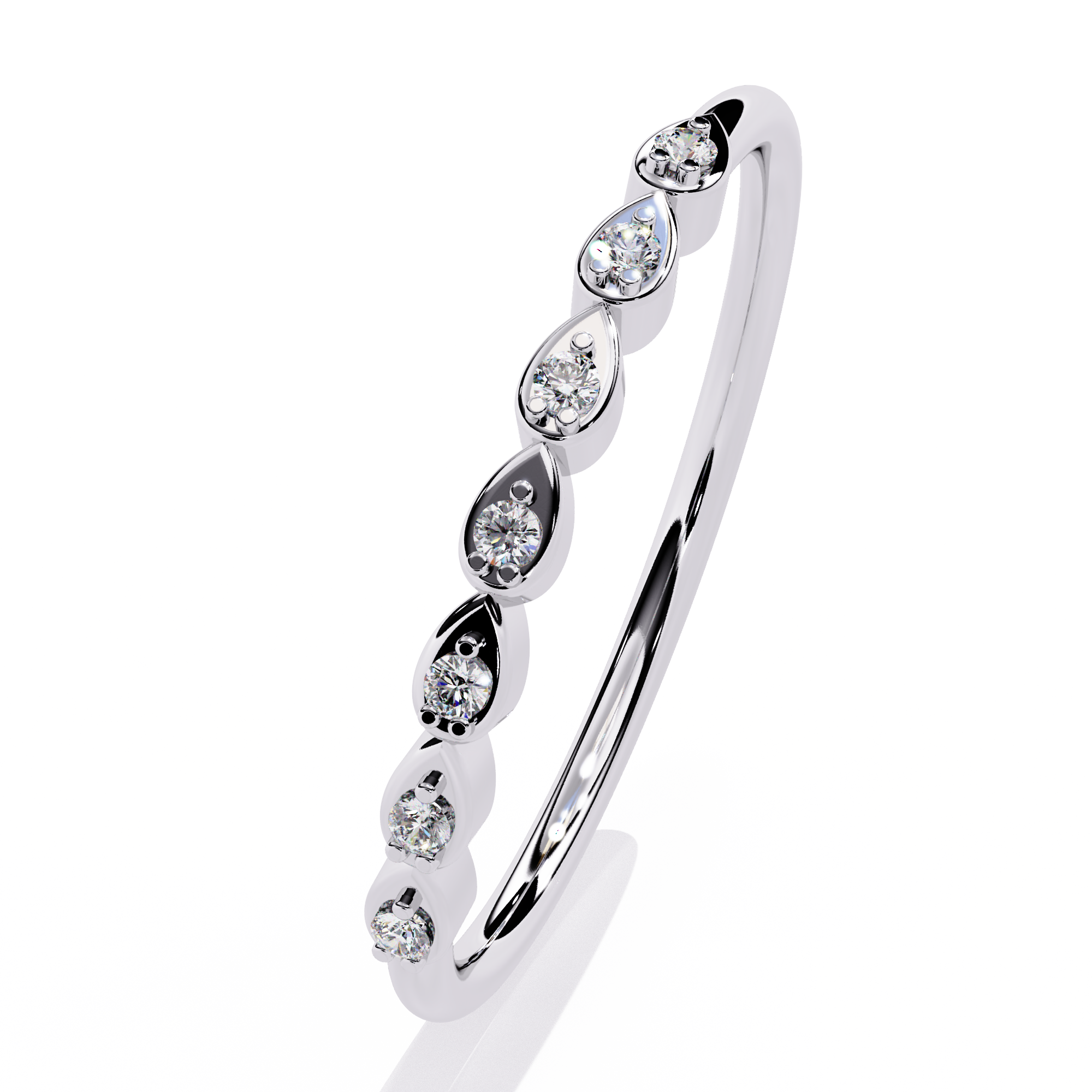 Marquise-Inspired Lab Grown Diamond Band