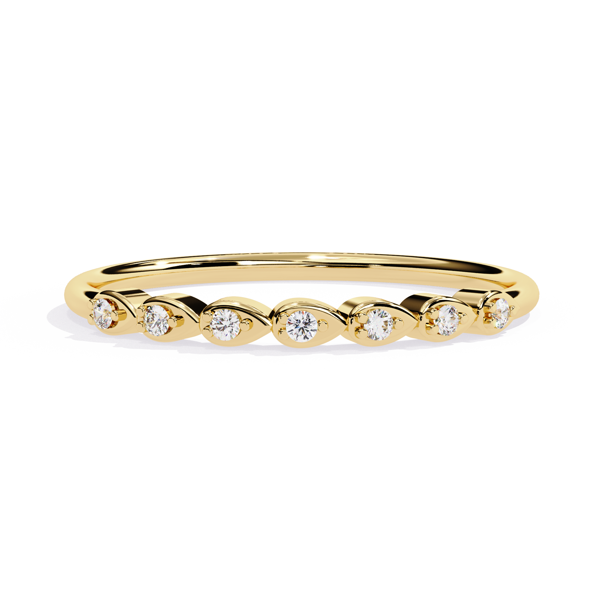 Marquise-Inspired Lab Grown Diamond Band