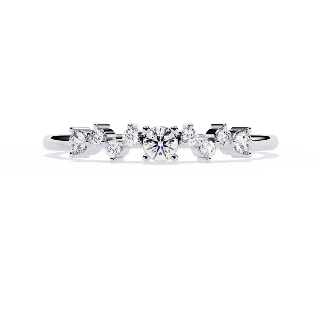 Elegant Multi-Stone Lab Grown Diamond Ring