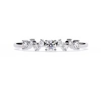 Elegant Multi-Stone Lab Grown Diamond Ring