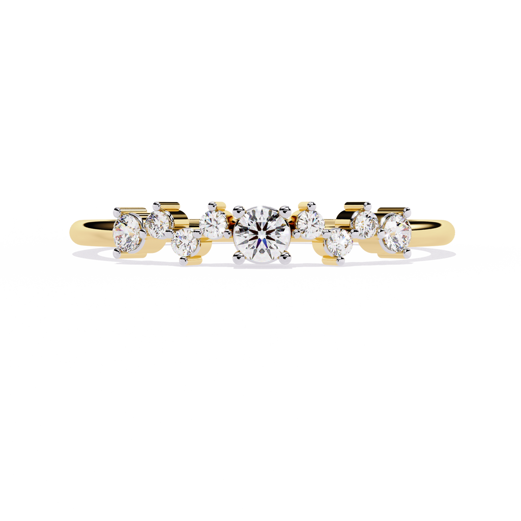 Elegant Multi-Stone Lab Grown Diamond Ring