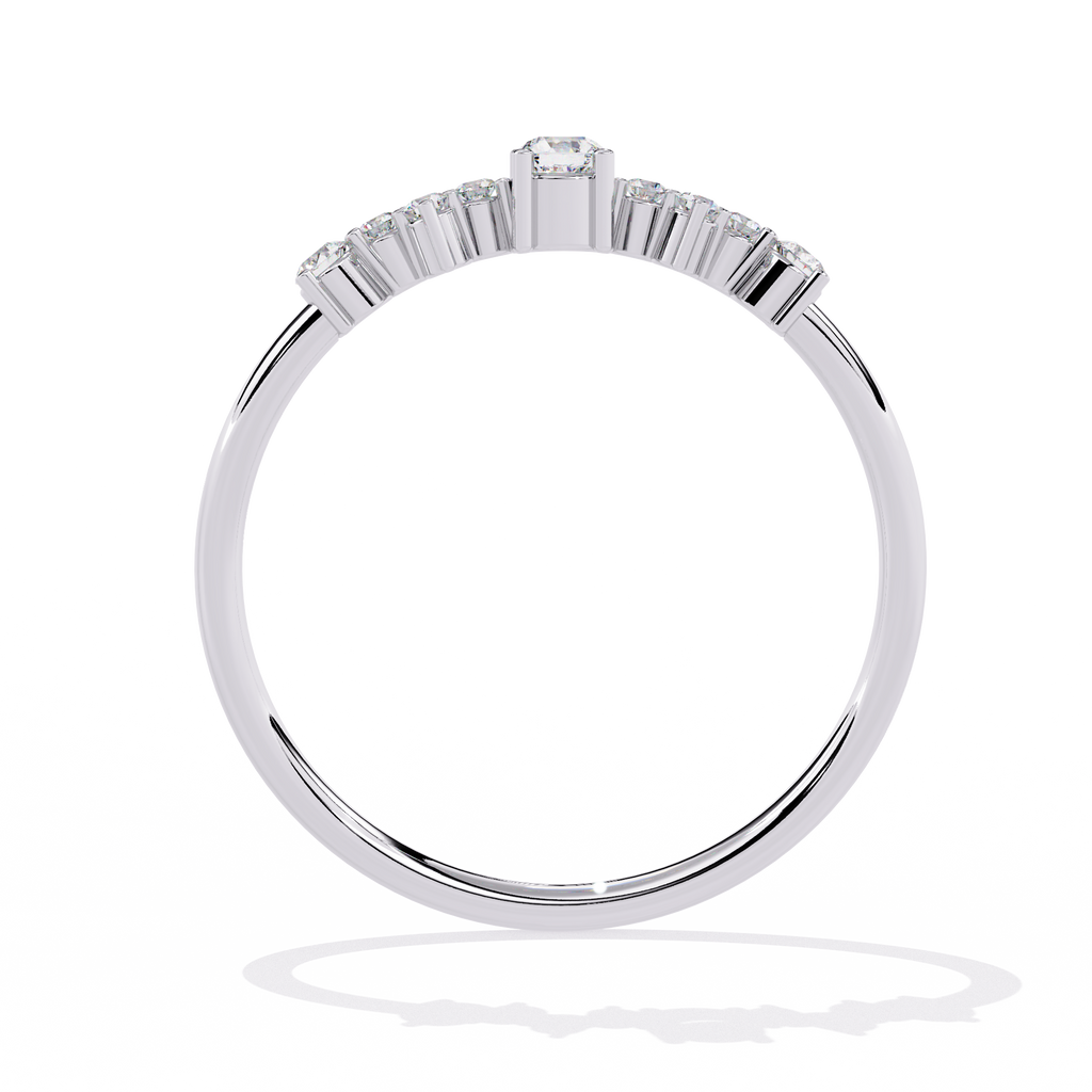 Elegant Multi-Stone Lab Grown Diamond Ring