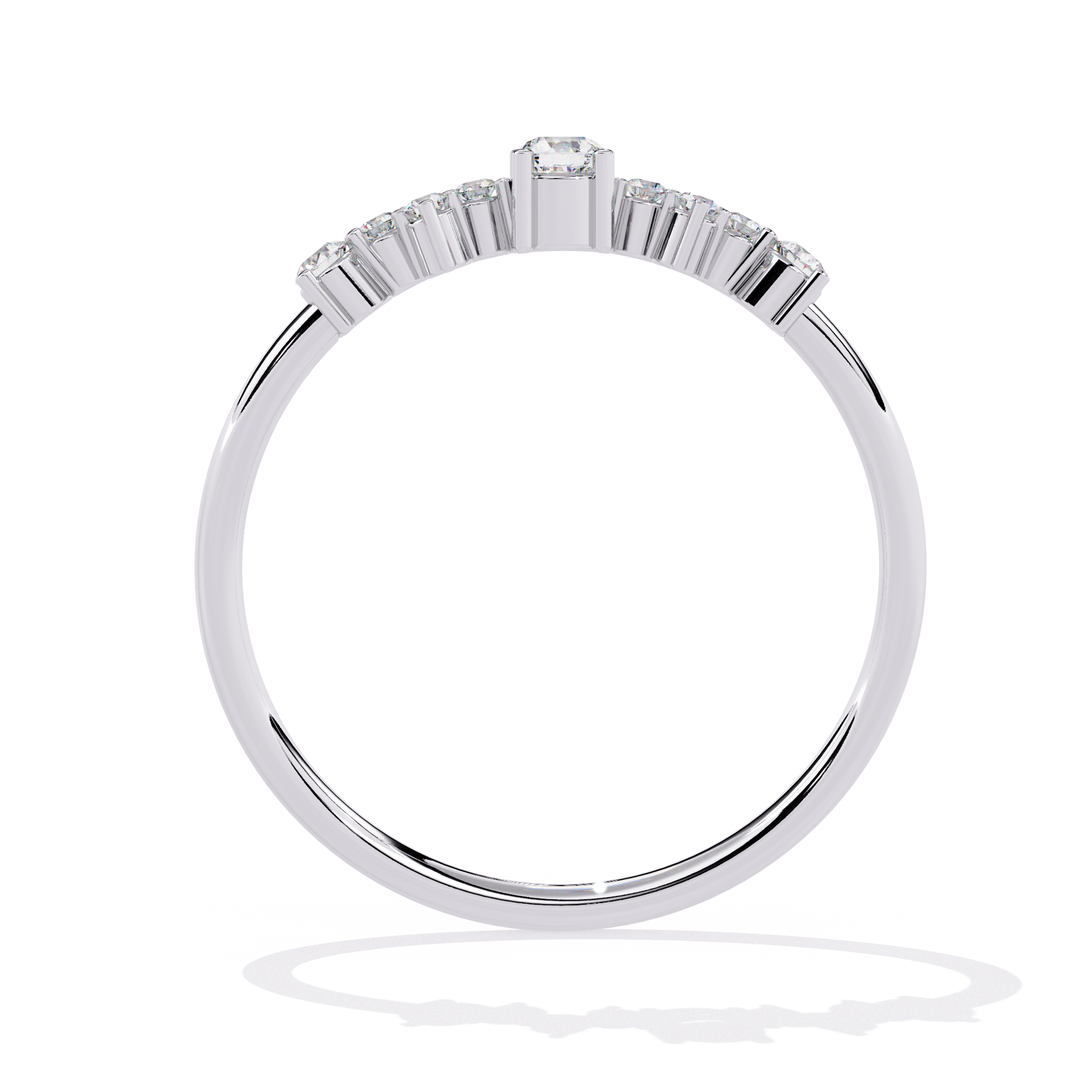 Elegant Multi-Stone Lab Grown Diamond Ring