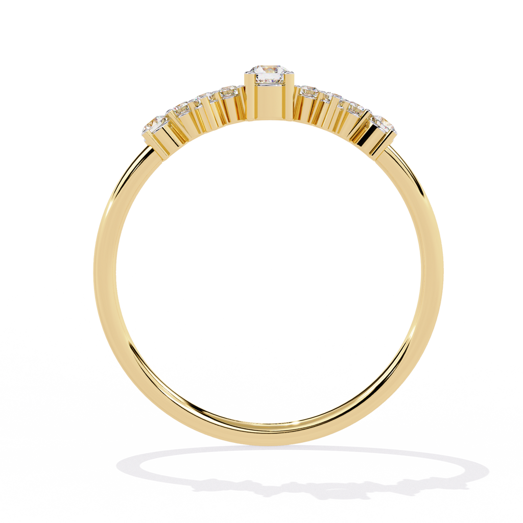 Elegant Multi-Stone Lab Grown Diamond Ring