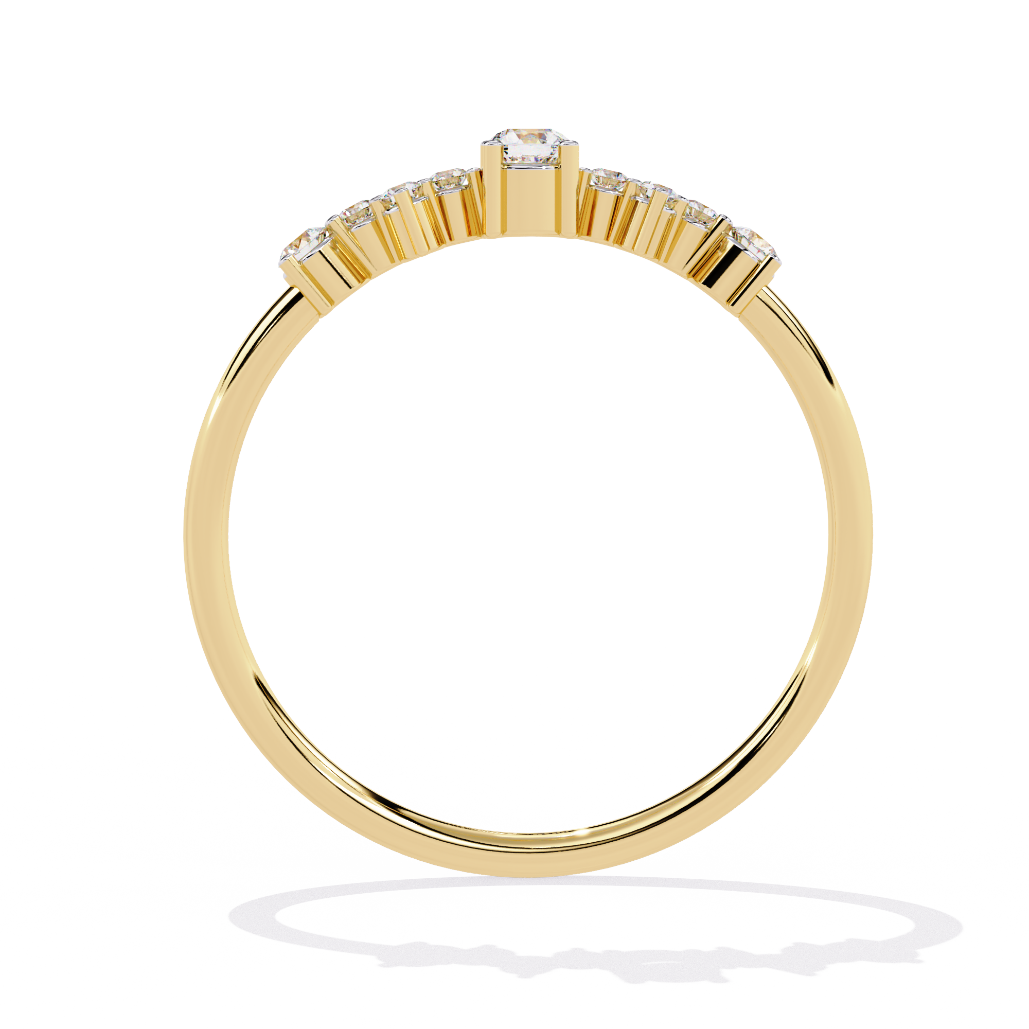 Elegant Multi-Stone Lab Grown Diamond Ring