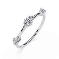 Three-Stone Lab Grown Diamond Ring