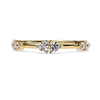 Three-Stone Lab Grown Diamond Ring