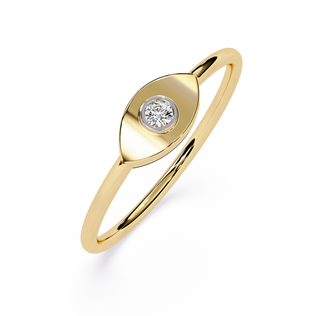 Solitaire Lab Grown Diamond Ring