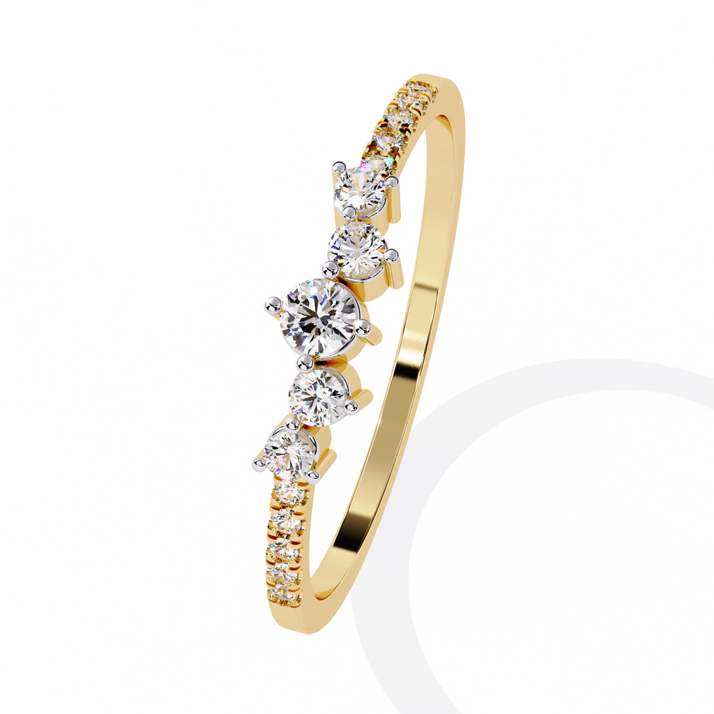 Multi-Stone Lab Grown Diamond Ring