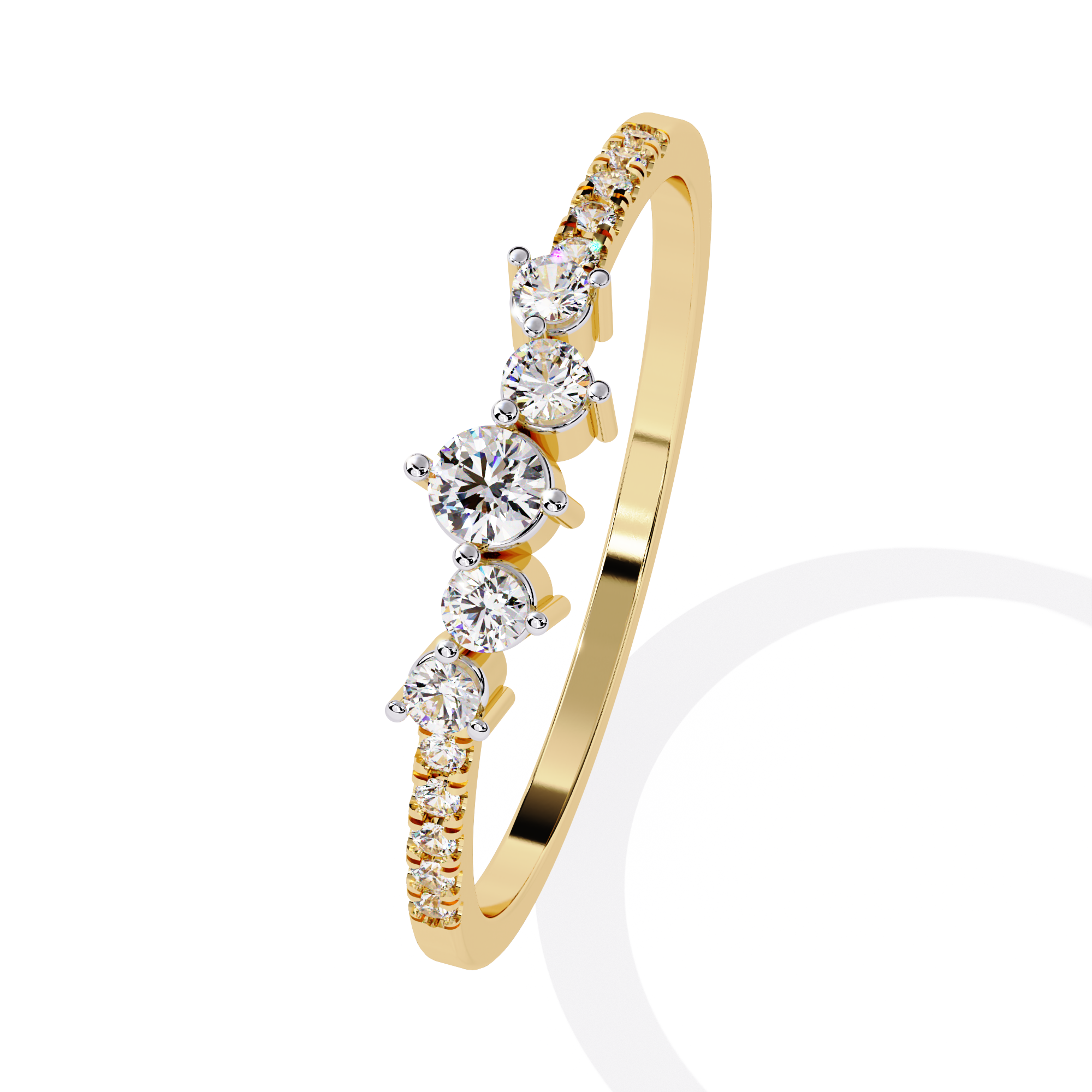 Multi-Stone Lab Grown Diamond Ring