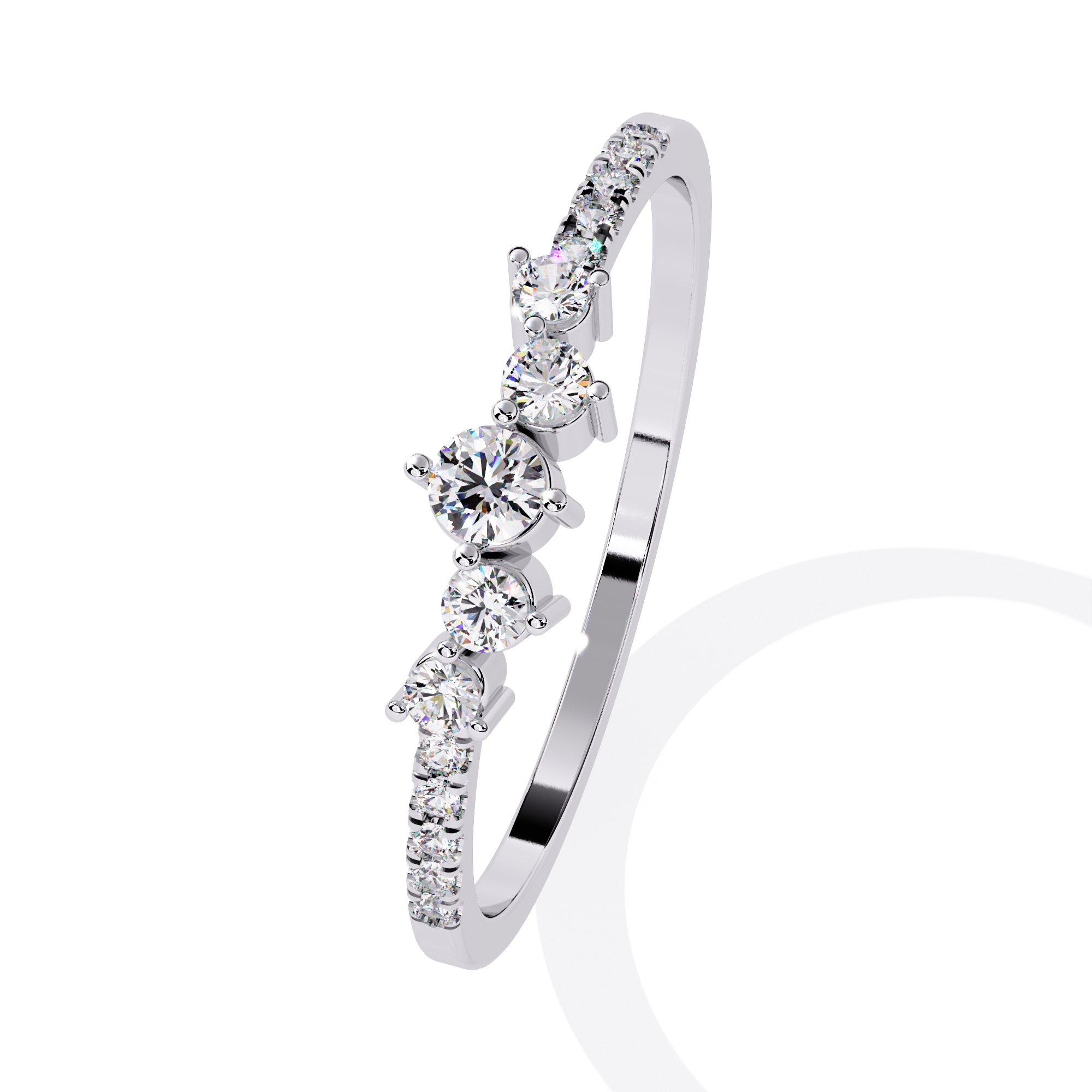 Multi-Stone Lab Grown Diamond Ring