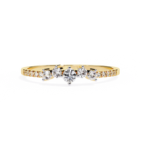 Multi-Stone Lab Grown Diamond Ring