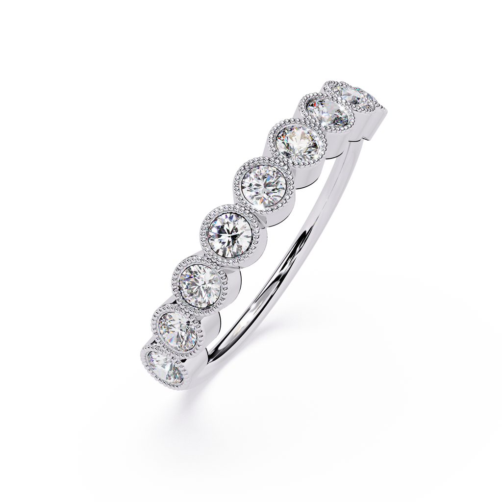 Vintage Lab Grown Diamond Band