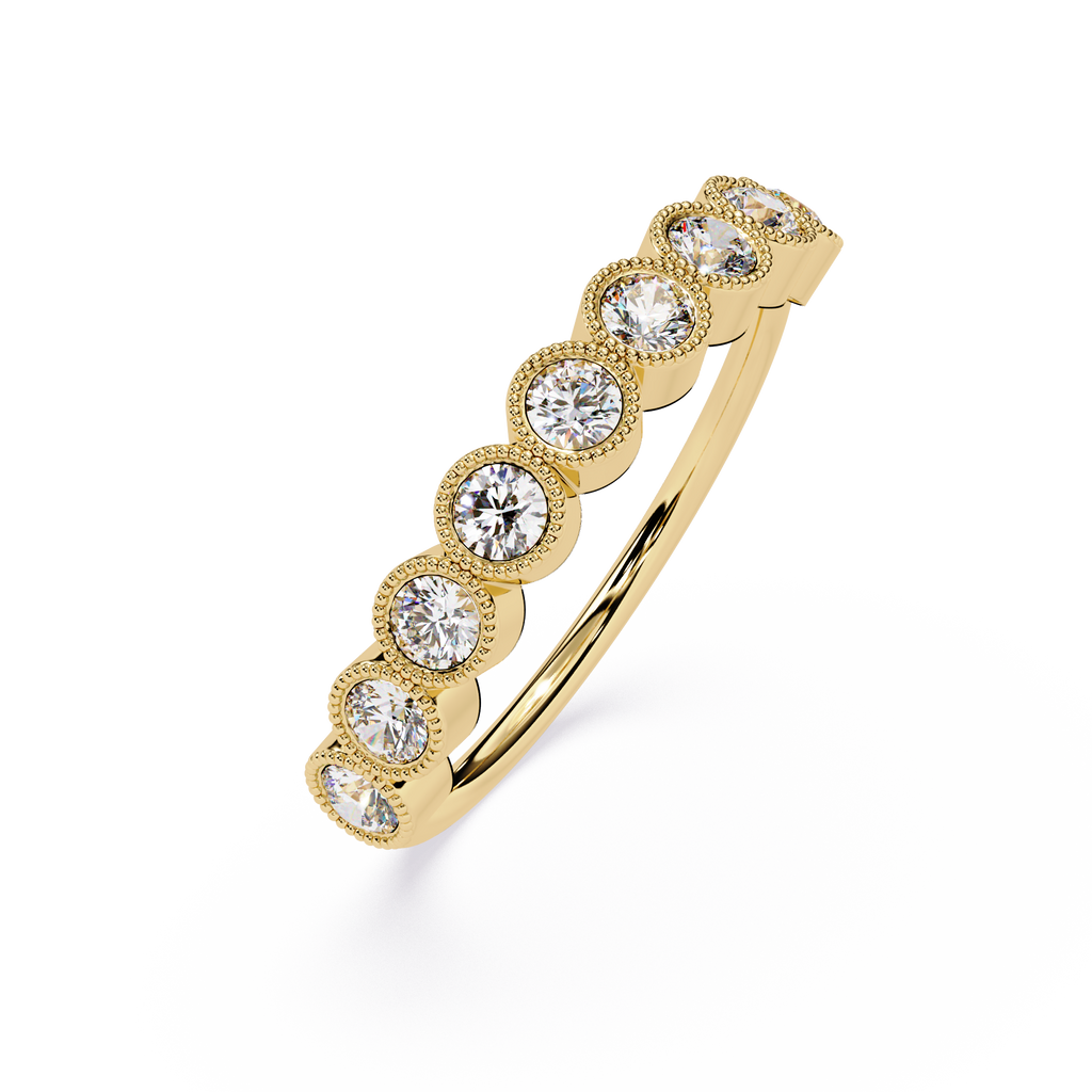 Vintage Lab Grown Diamond Band
