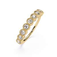 Vintage Lab Grown Diamond Band