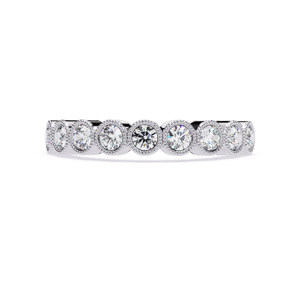 Vintage Lab Grown Diamond Band