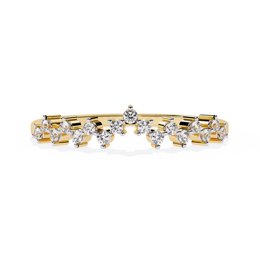 Lab Grown Diamond Crown Ring