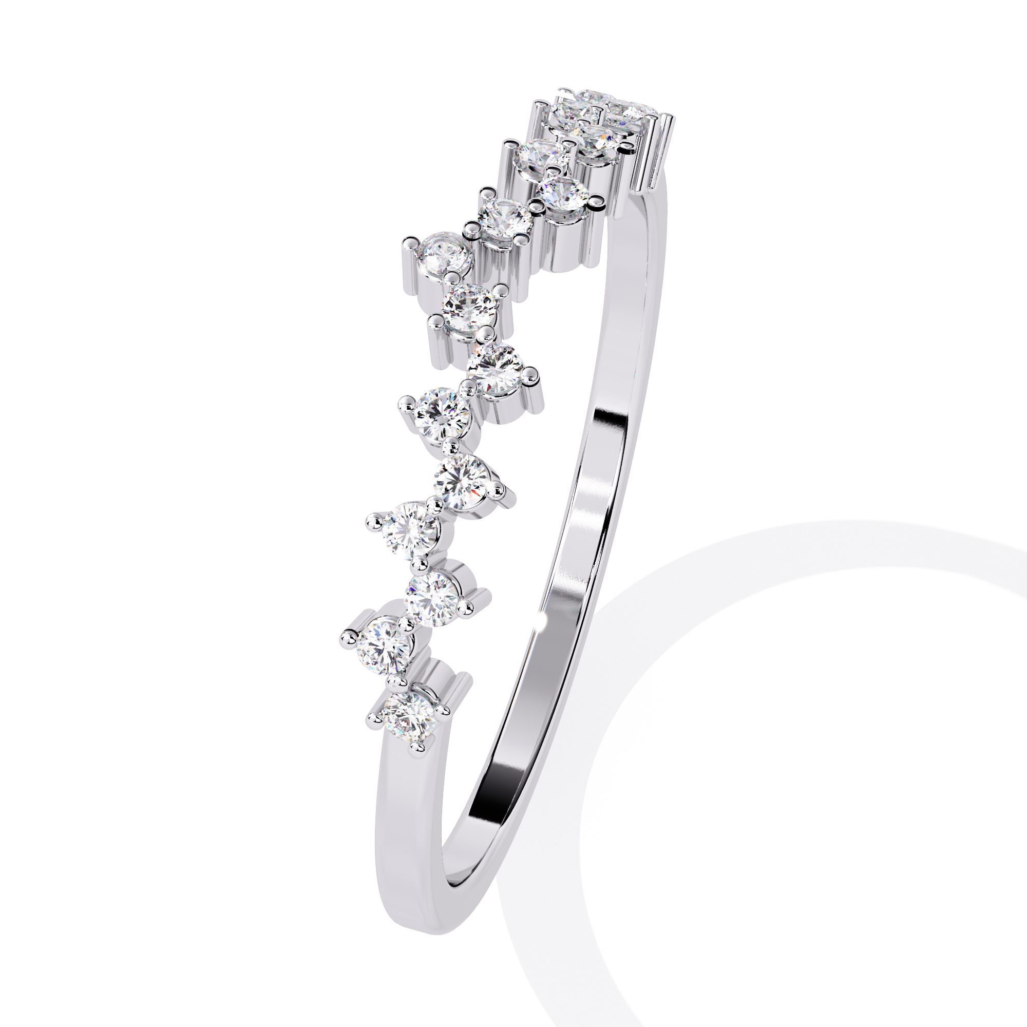 Lab Grown Diamond Crown Ring