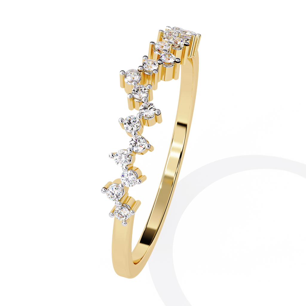 Lab Grown Diamond Crown Ring