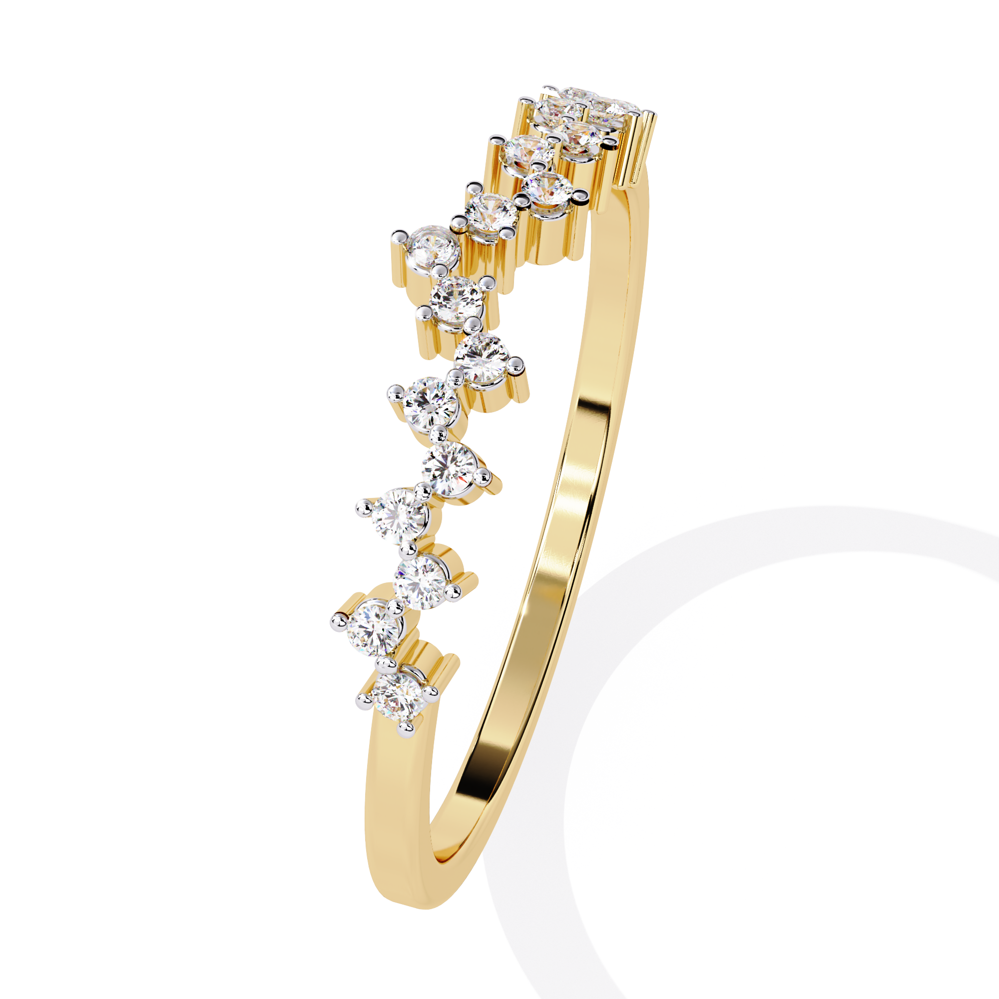 Lab Grown Diamond Crown Ring