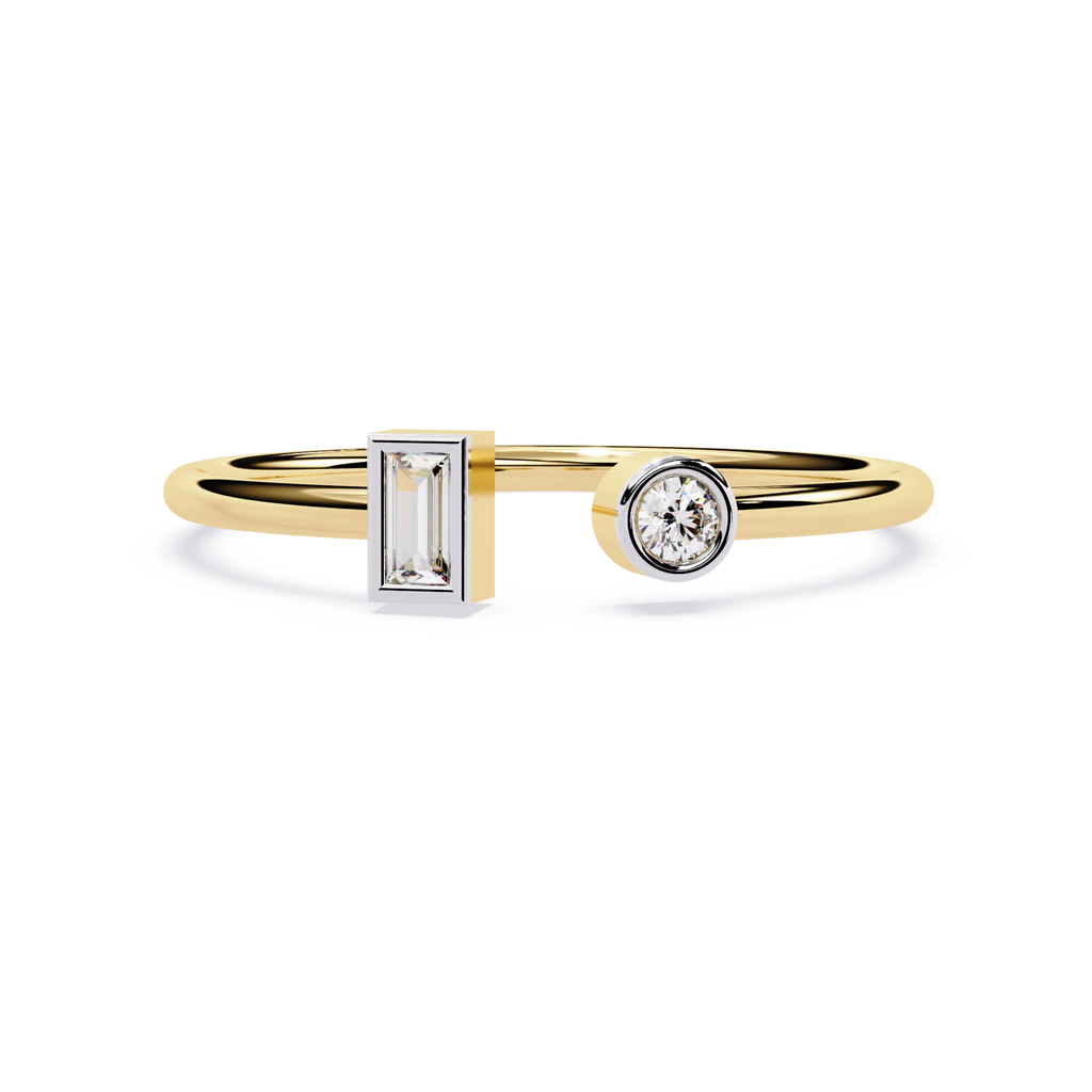Two-Stone Lab Grown Diamond Ring