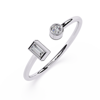 Two-Stone Lab Grown Diamond Ring