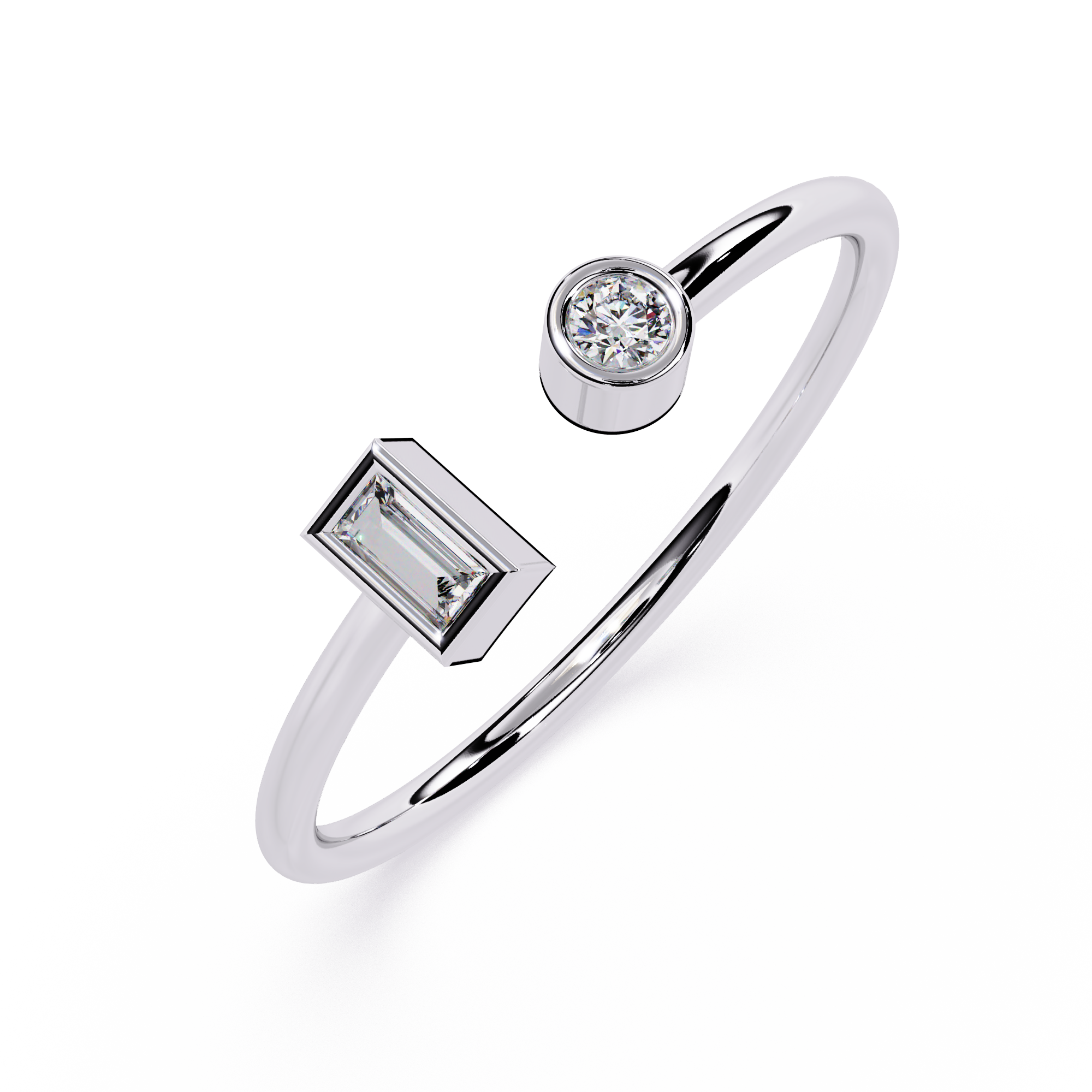 Two-Stone Lab Grown Diamond Ring