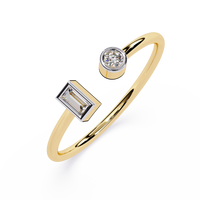 Two-Stone Lab Grown Diamond Ring