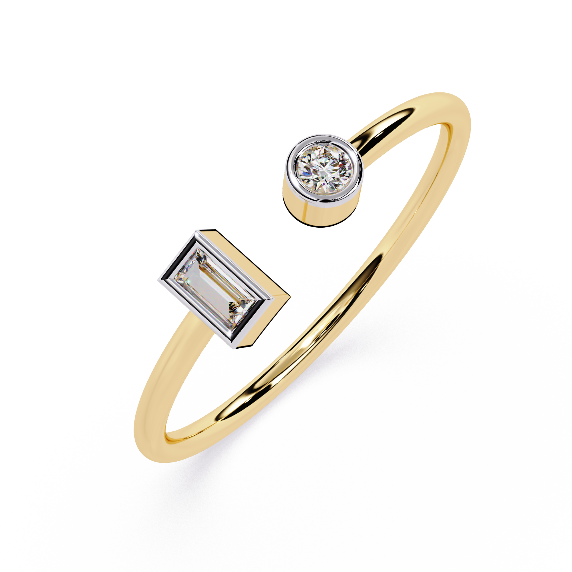 Two-Stone Lab Grown Diamond Ring