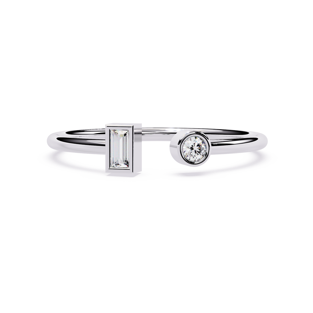 Two-Stone Lab Grown Diamond Ring