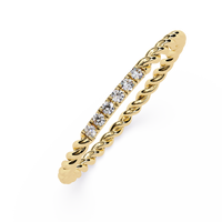 Lab Grown Diamond Rope Band Ring