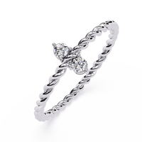 Double Round Lab Grown Diamond Ring