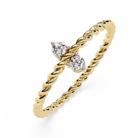 Double Round Lab Grown Diamond Ring