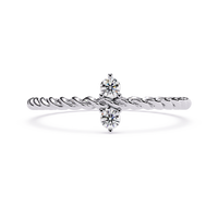 Double Round Lab Grown Diamond Ring