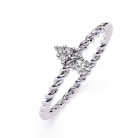 Lab Grown Diamond Rope Ring