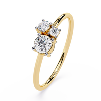 Three-Stone Lab Grown Diamond Ring