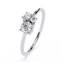 Three-Stone Lab Grown Diamond Ring