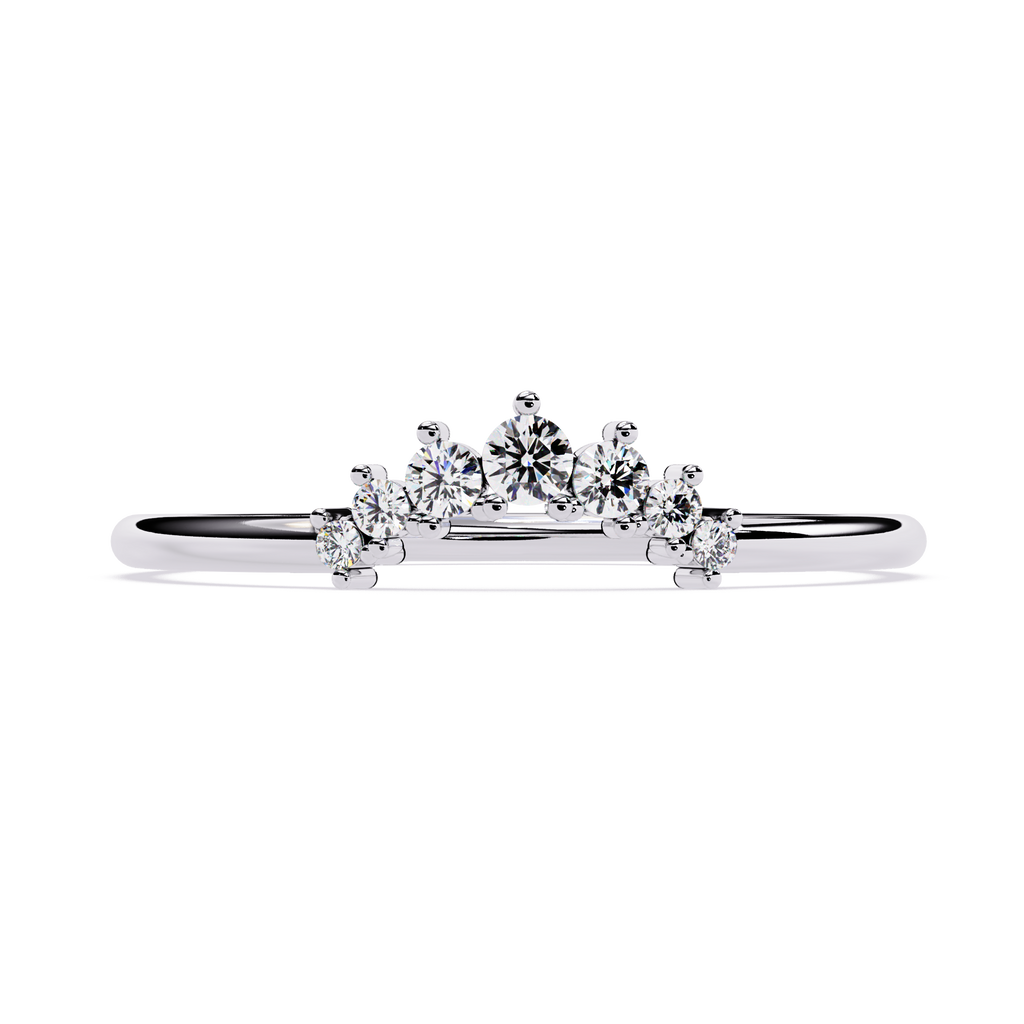 Lab Grown Diamond Crown Ring