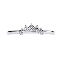 Lab Grown Diamond Crown Ring
