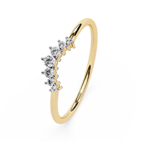 Lab Grown Diamond Crown Ring