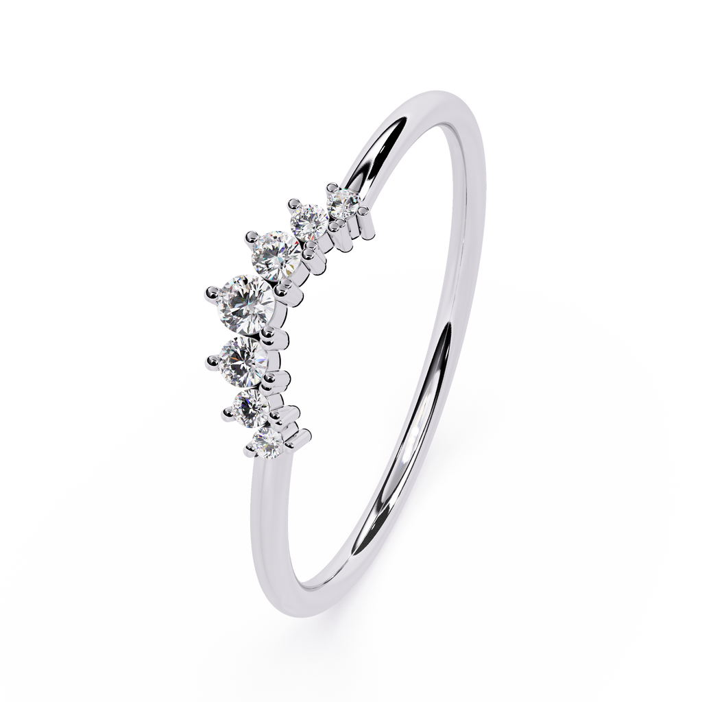 Lab Grown Diamond Crown Ring