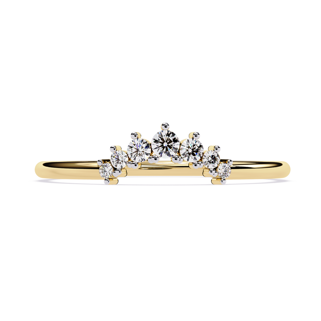 Lab Grown Diamond Crown Ring