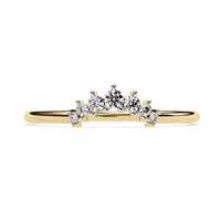 Lab Grown Diamond Crown Ring