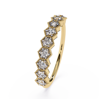 Vintage-Inspired Lab Grown Diamond Band