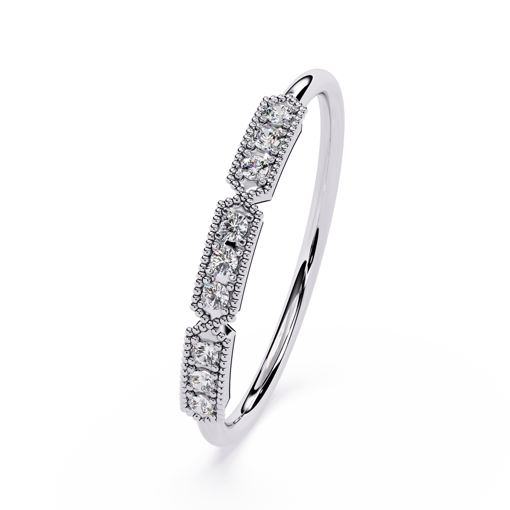 Lab Grown Diamond Vintage Inspired Ring