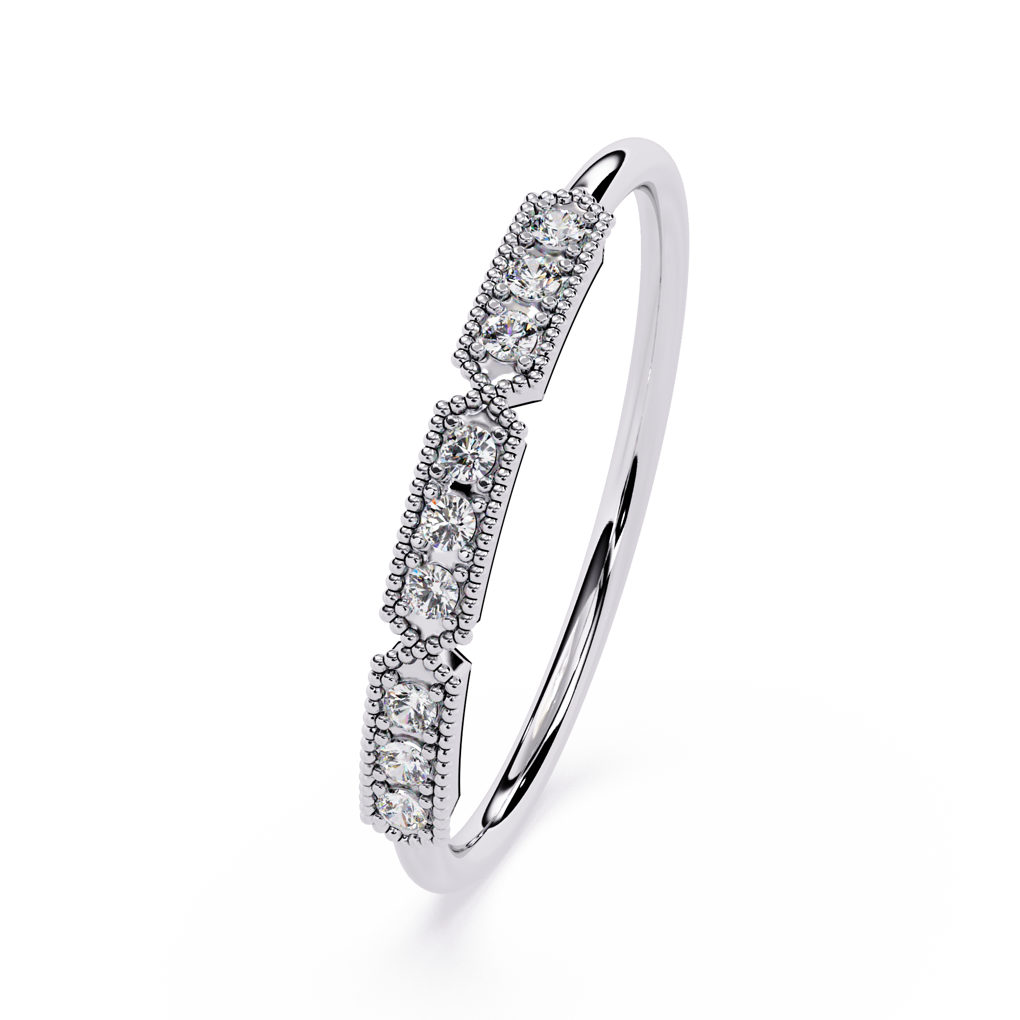 Lab Grown Diamond Vintage Inspired Ring