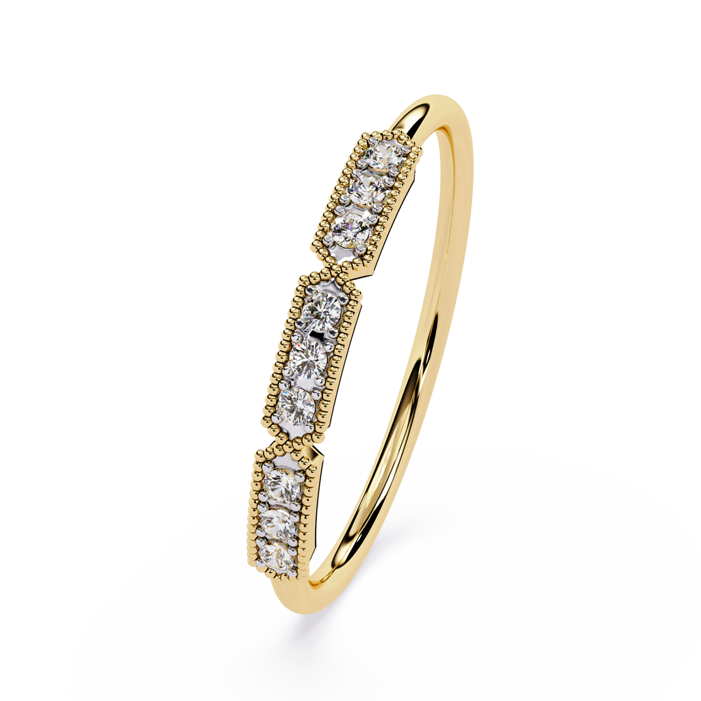 Lab Grown Diamond Vintage Inspired Ring